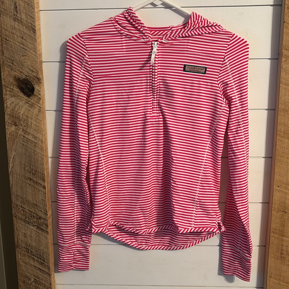 Vineyard Vines Girls size 14 Shep shirt Performance w/hoodie